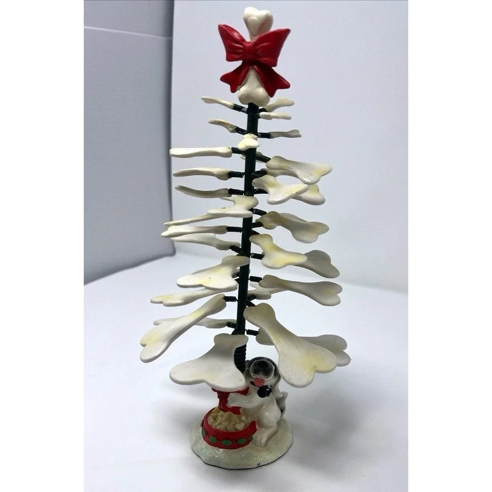 Christmas Dog Puppy Bones Chimes 10